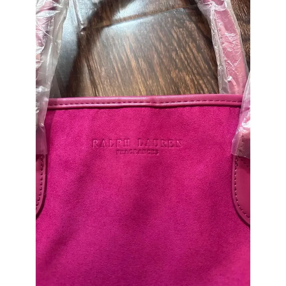 Pink Oversized Tote Bag - Casual Women’s Shoulder Bag